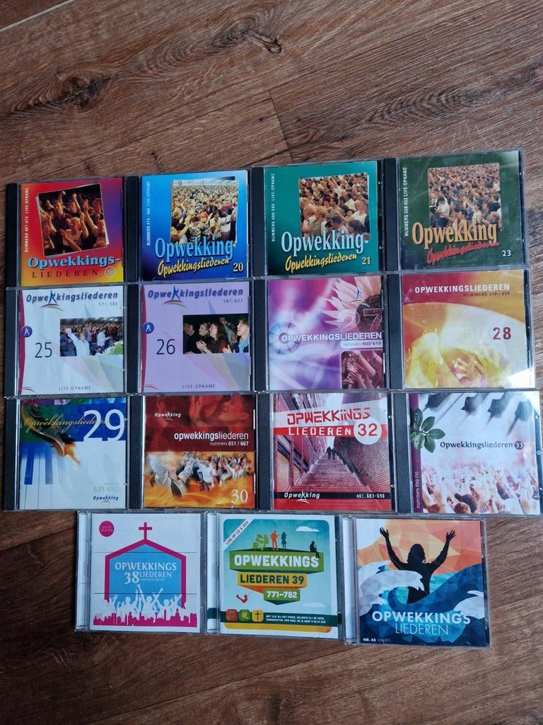 Grote collectie Opwekking CD's (15 stuks), Ophalen of Verzenden, Zo goed als nieuw, Gospel, Boxset