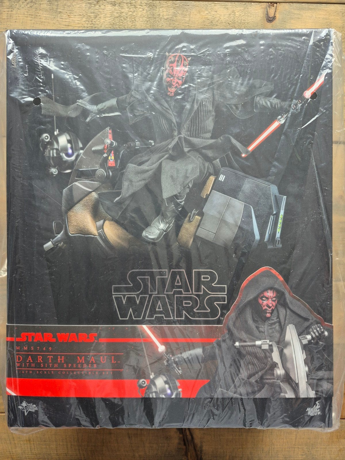 Hot Toys Star Wars Darth Maul met Sith Speeder MMS5749, Verzamelen, Ophalen of Verzenden, Nieuw