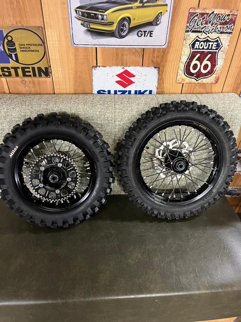 dikke black on black haan wielen ktm gasgas husqvarna 65, Motoren, Ophalen