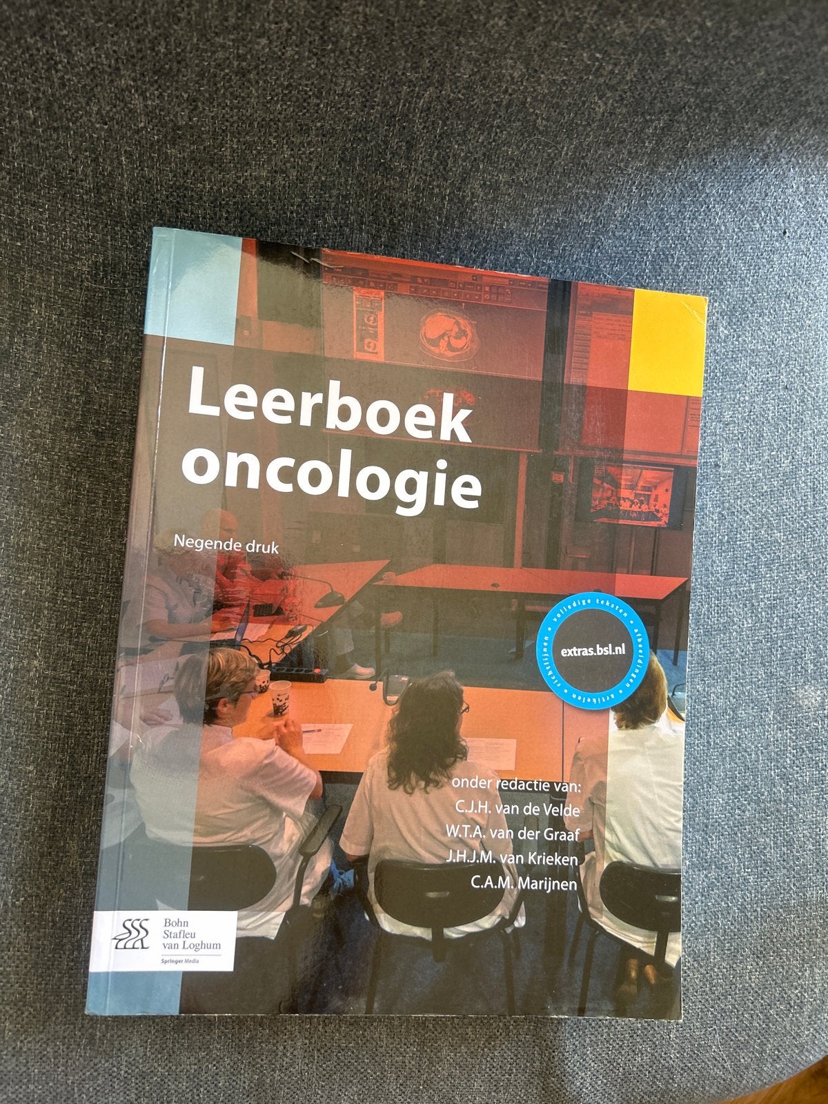 Leerboek Oncologie - Negende druk, Ophalen of Verzenden, Beta, Zo goed als nieuw, WO