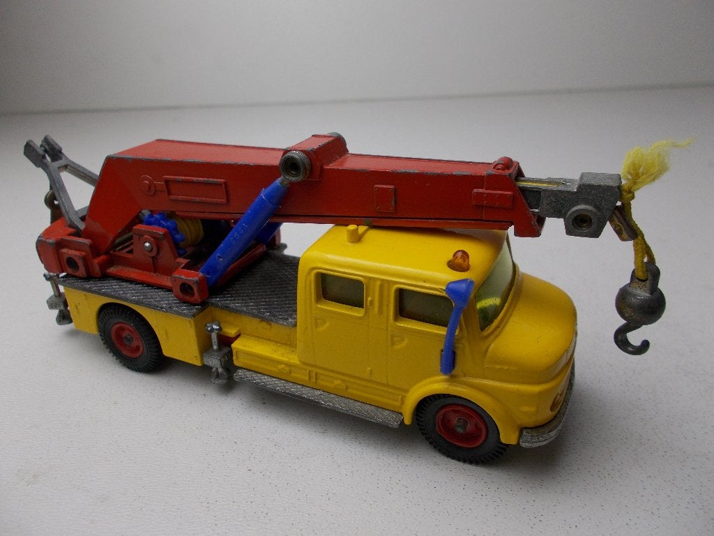 1975 SIKU V293 MERCEDES KRANWAGEN 2 x KRAAN (VOOR & ACHTER!), Ophalen of Verzenden, Zo goed als nieuw, Bus of Vrachtwagen, SIKU