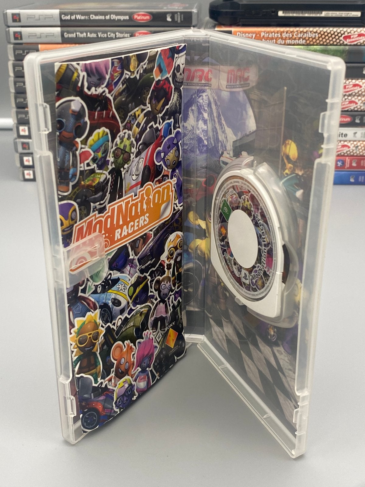 ModNation Racers - PSP PlayStation Portable Game - Compleet, Gekoppelde computers, Racen en Vliegen, 2 spelers, Ophalen of Verzenden