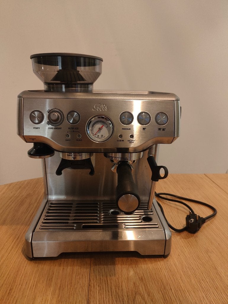 Solis Grind & Infuse Pro 115, Witgoed en Apparatuur, Ophalen, Gebruikt, Espresso apparaat, Koffiebonen