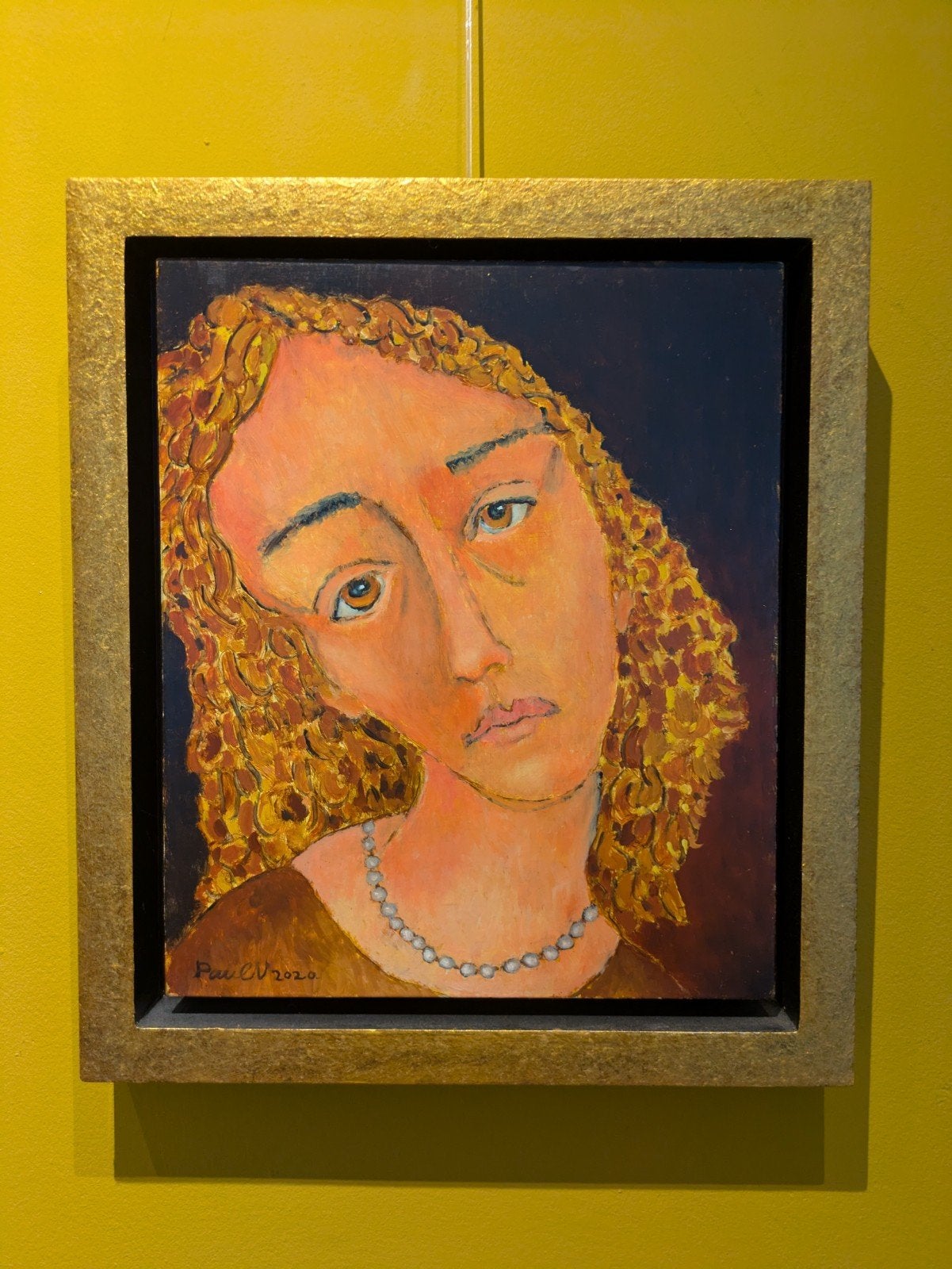 olieverf schilderij, Antiek en Kunst, Kunst | Schilderijen | Modern, Ophalen