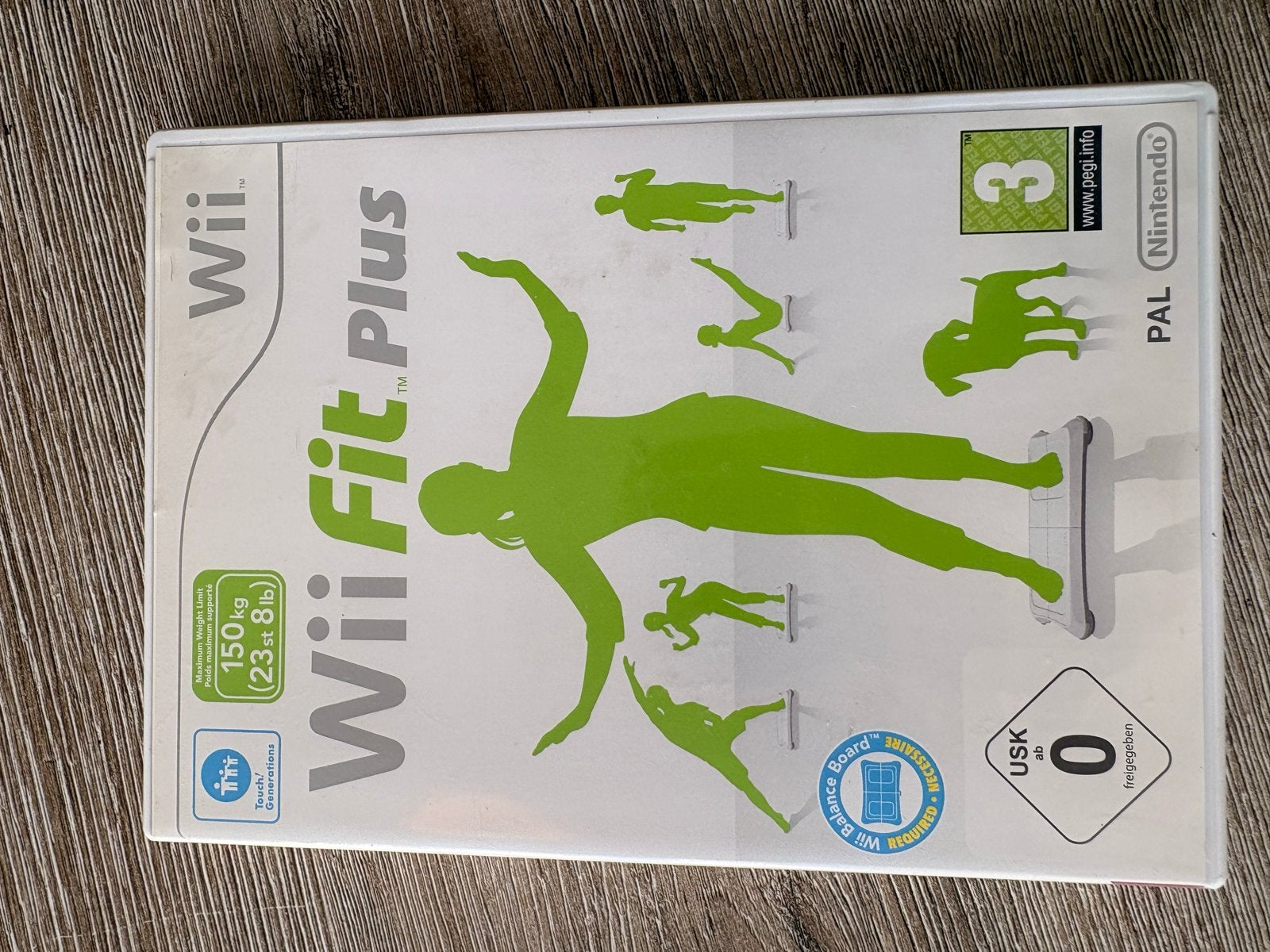 Nintendo Wii Zwart met 3 games en Balance Board, Ophalen, Gebruikt, Zonder controller, Met games
