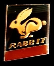 Volkswagen Rabbit pin, Verzenden, Nieuw, Transport, Speldje of Pin