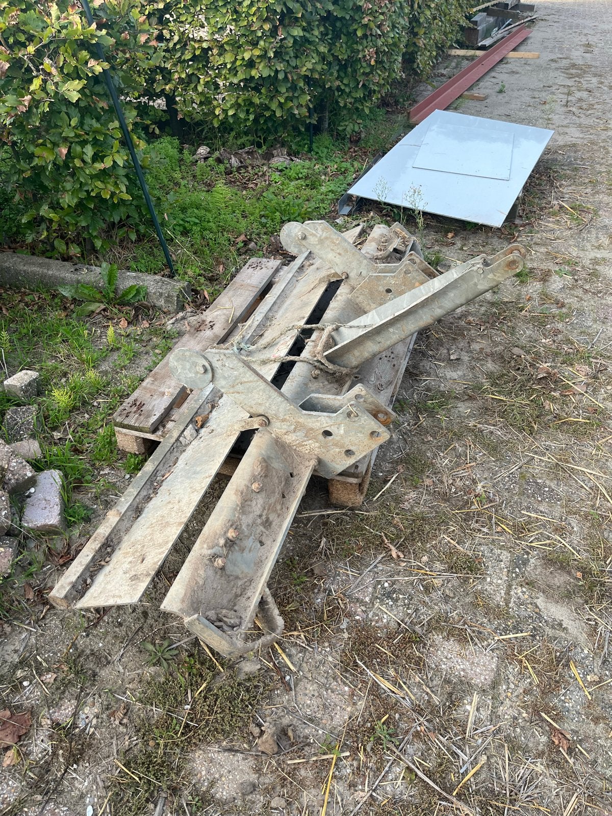 Rijbak sleep 200cm, Ophalen, Overige, Overige typen