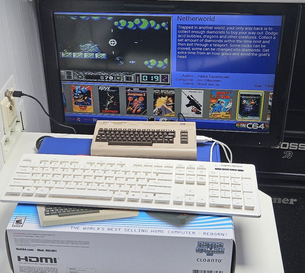 Commodore 64 Retro Games TheC64 The C64 Mini, Ophalen of Verzenden, Commodore C 64