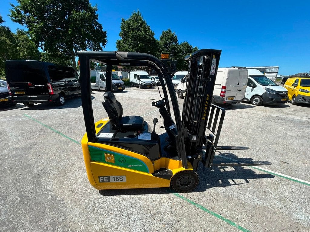 Eurotrac FE18-S Heftruck elektrich 1.8 ton ( DEMO MODEL ) TR, Auto's, Overige Auto's, Automaat, Gebruikt, Overige carrosserieën