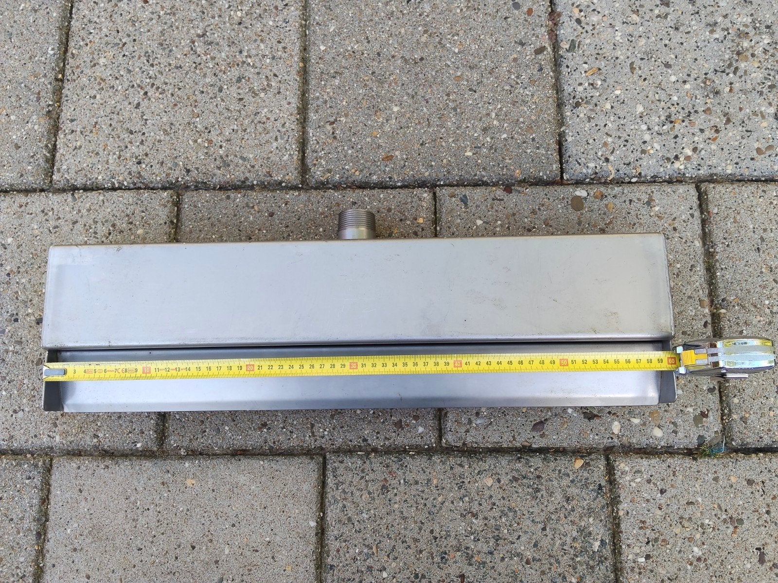 RVS Brievenbus waterval. 60cm, Tuin en Terras, Ophalen, Nieuw, Vijverpomp