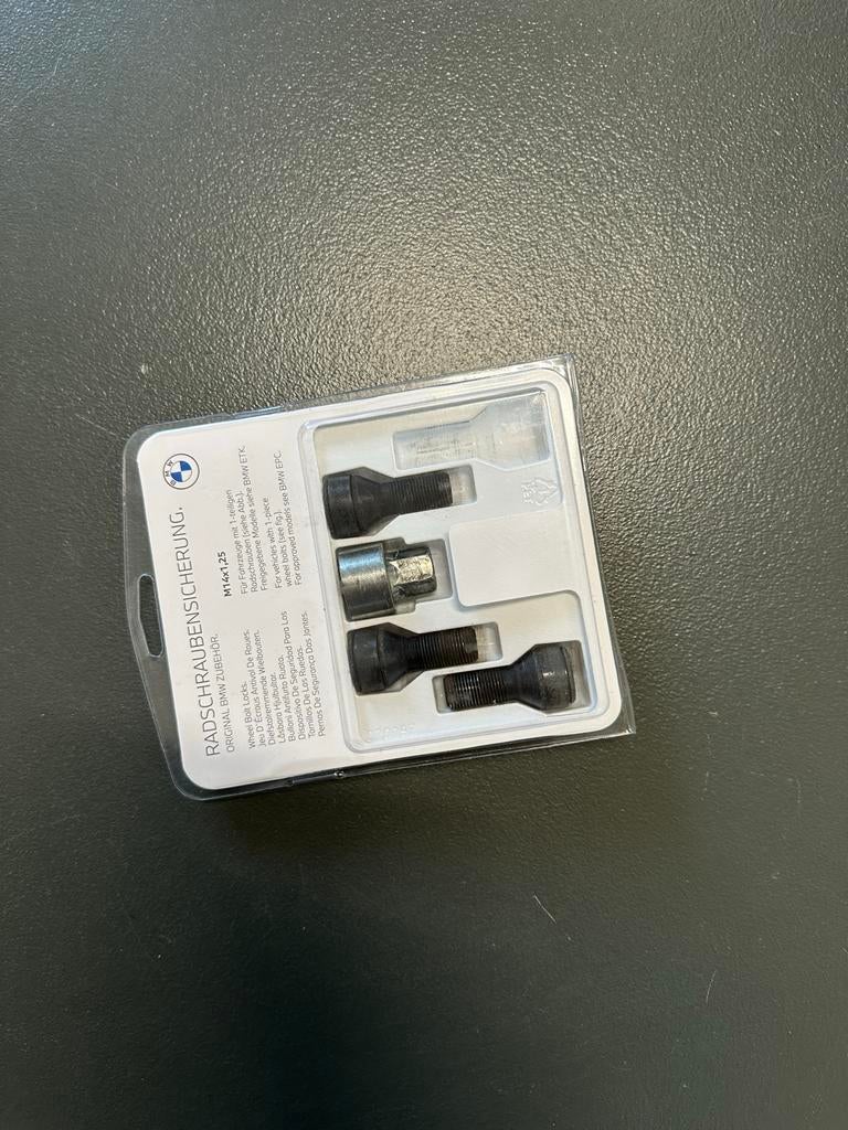 BMW Wielslotbouten M14x1.25 Origineel - 3 Stuks, Ophalen of Verzenden, Gebruikt, BMW
