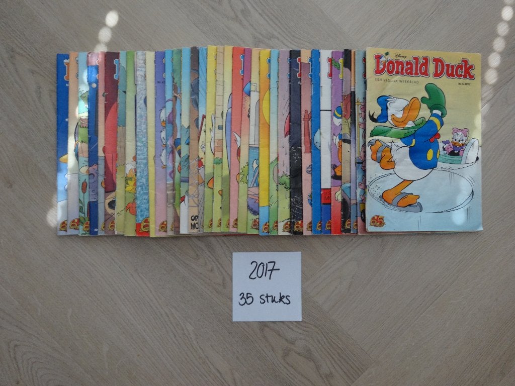 Donald Duck jaargang 2017 – 35 st, Meerdere stripboeken, Ophalen of Verzenden, Zo goed als nieuw