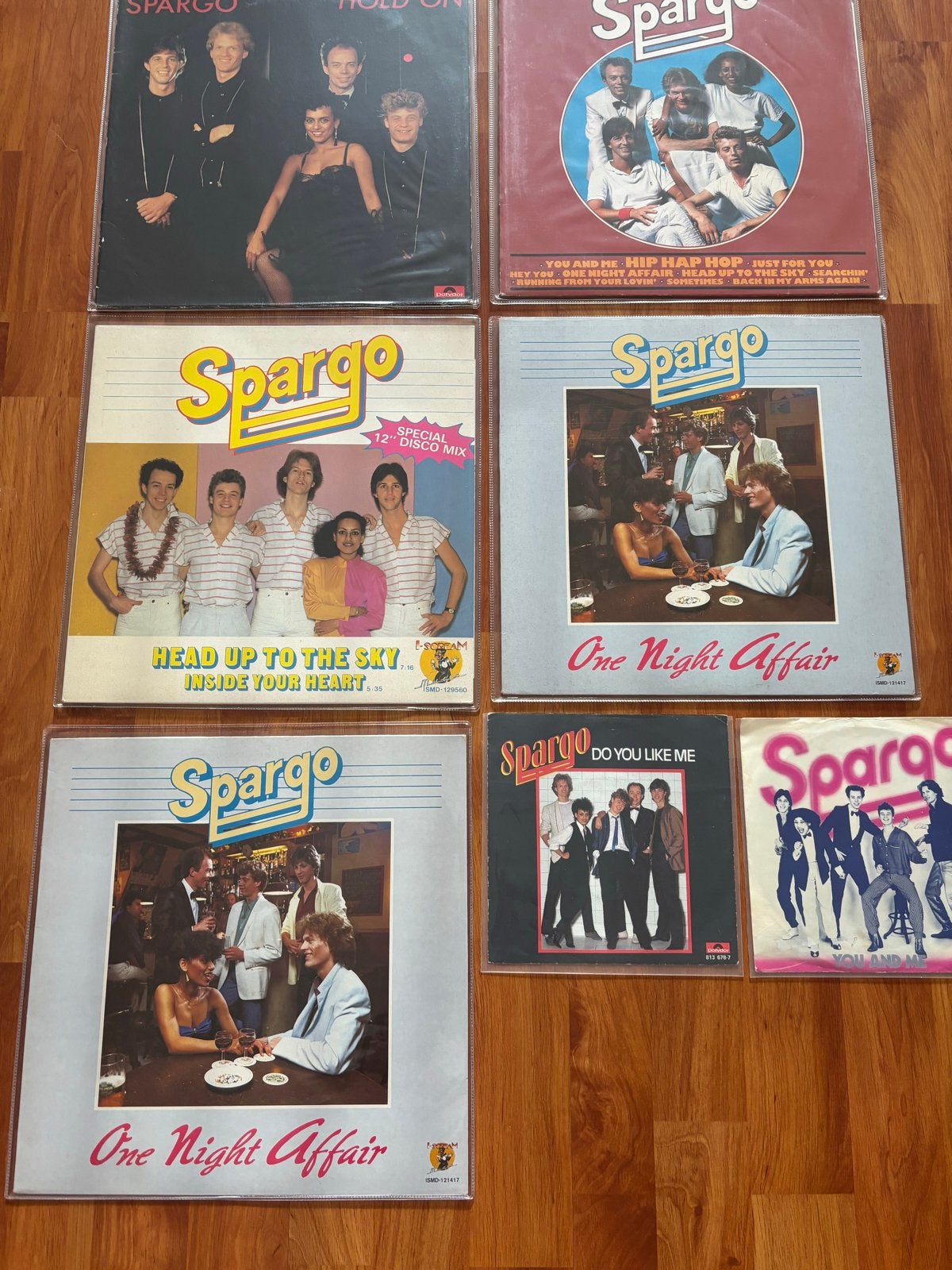 Spargo Vinyl Collectie: 7 LP's en Singles, Gebruikt, Pop, Overige formaten, Ophalen of Verzenden