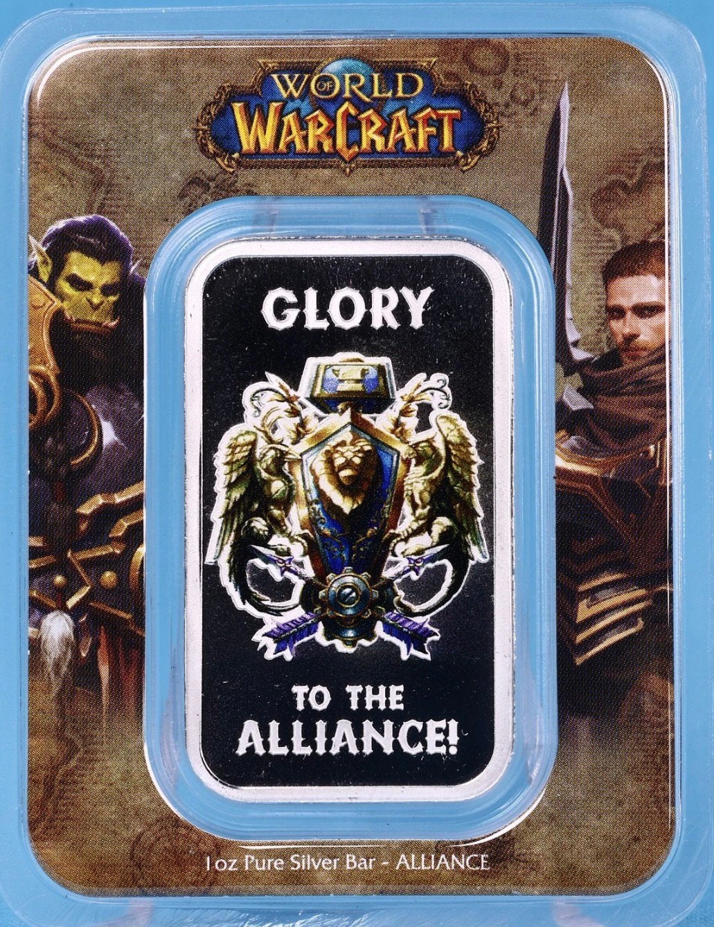 PAMP zilver baar World of WarCraft .999 TEP Blister, Ophalen of Verzenden, Zilver