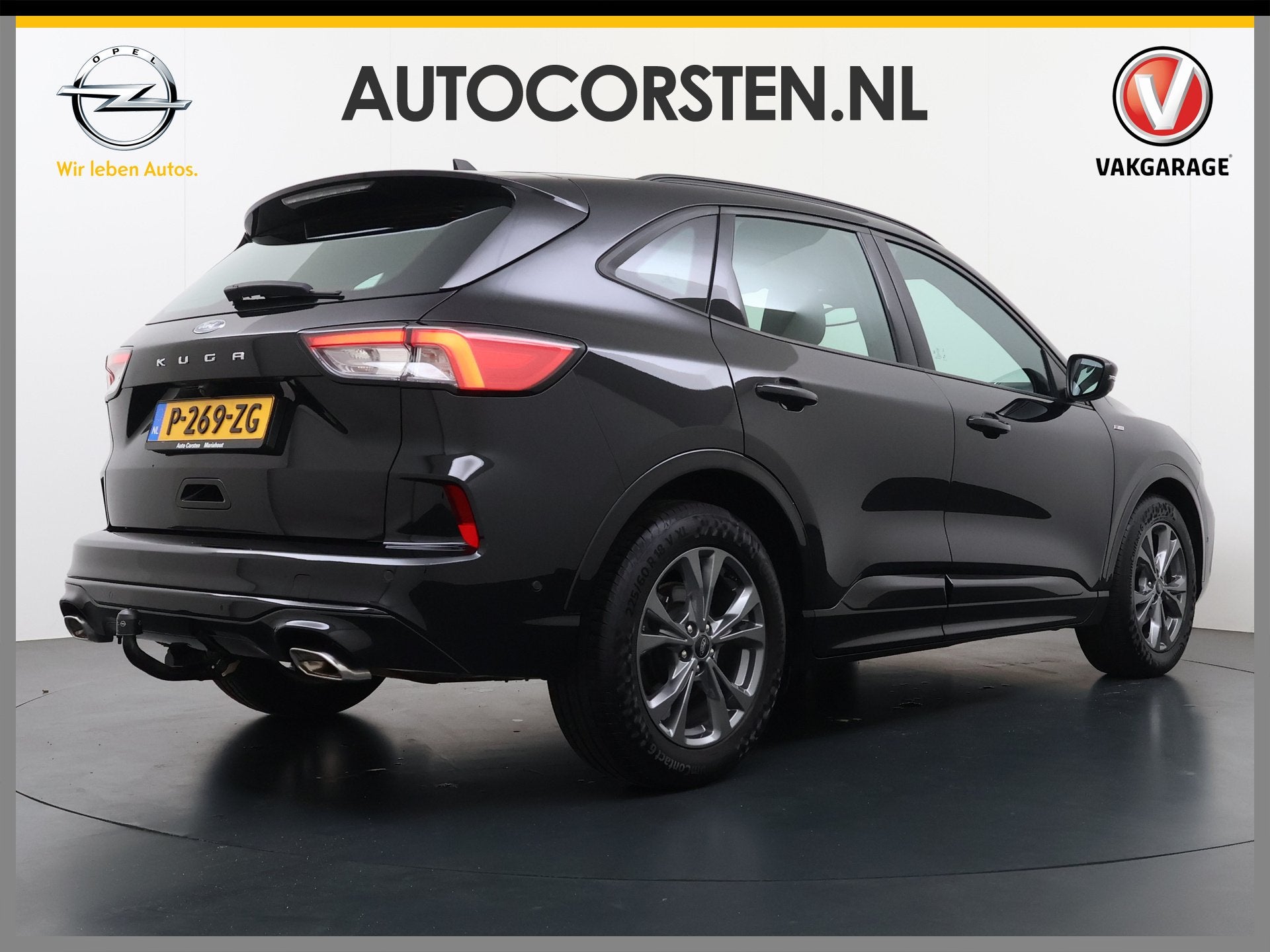 Ford Kuga 1.5T 150PK ST-Line Trekhaak Adap.Cruise Elek.Achte, Auto's, Voorwielaandrijving, 150 pk, Bedrijf, Handgeschakeld