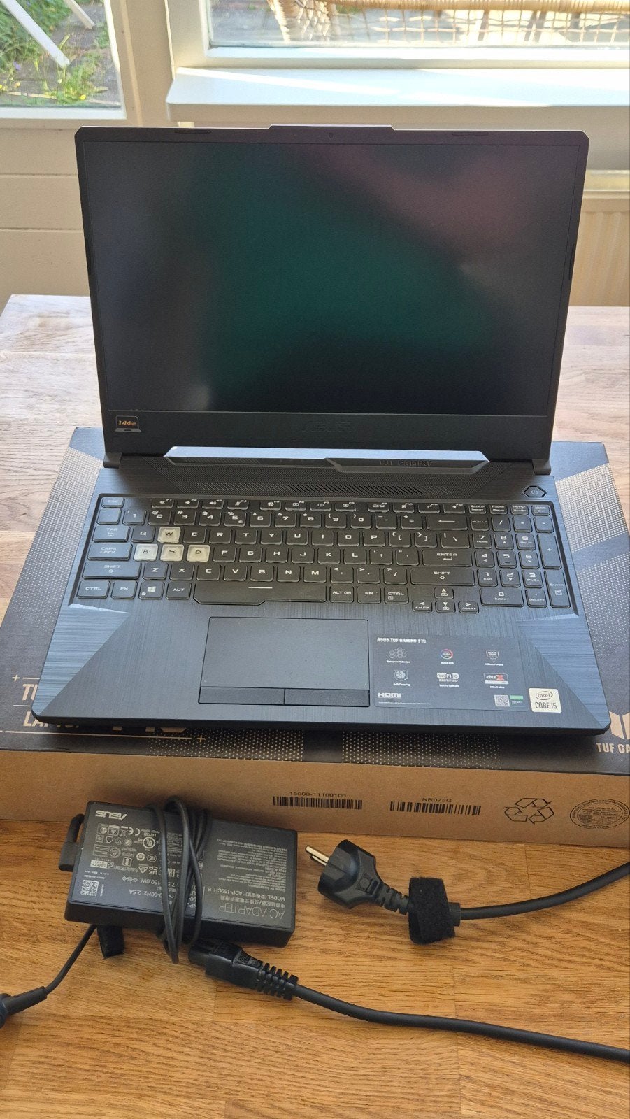 Asus Tuf Dash F15 gaming laptop, Computers en Software, Windows Laptops, Gebruikt, 2 tot 3 Ghz, 15 inch, Gaming