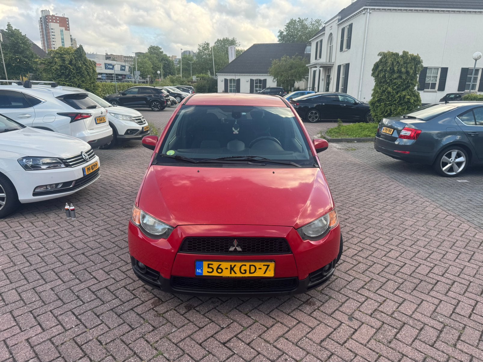 Mitsubishi Colt 1.3 5-DR 2009 Grijs, Auto's, Voorwielaandrijving, Start-stop-systeem, Colt, Origineel Nederlands