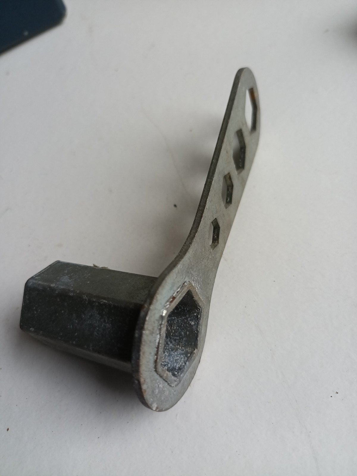oude bougie sleutel, Ophalen
