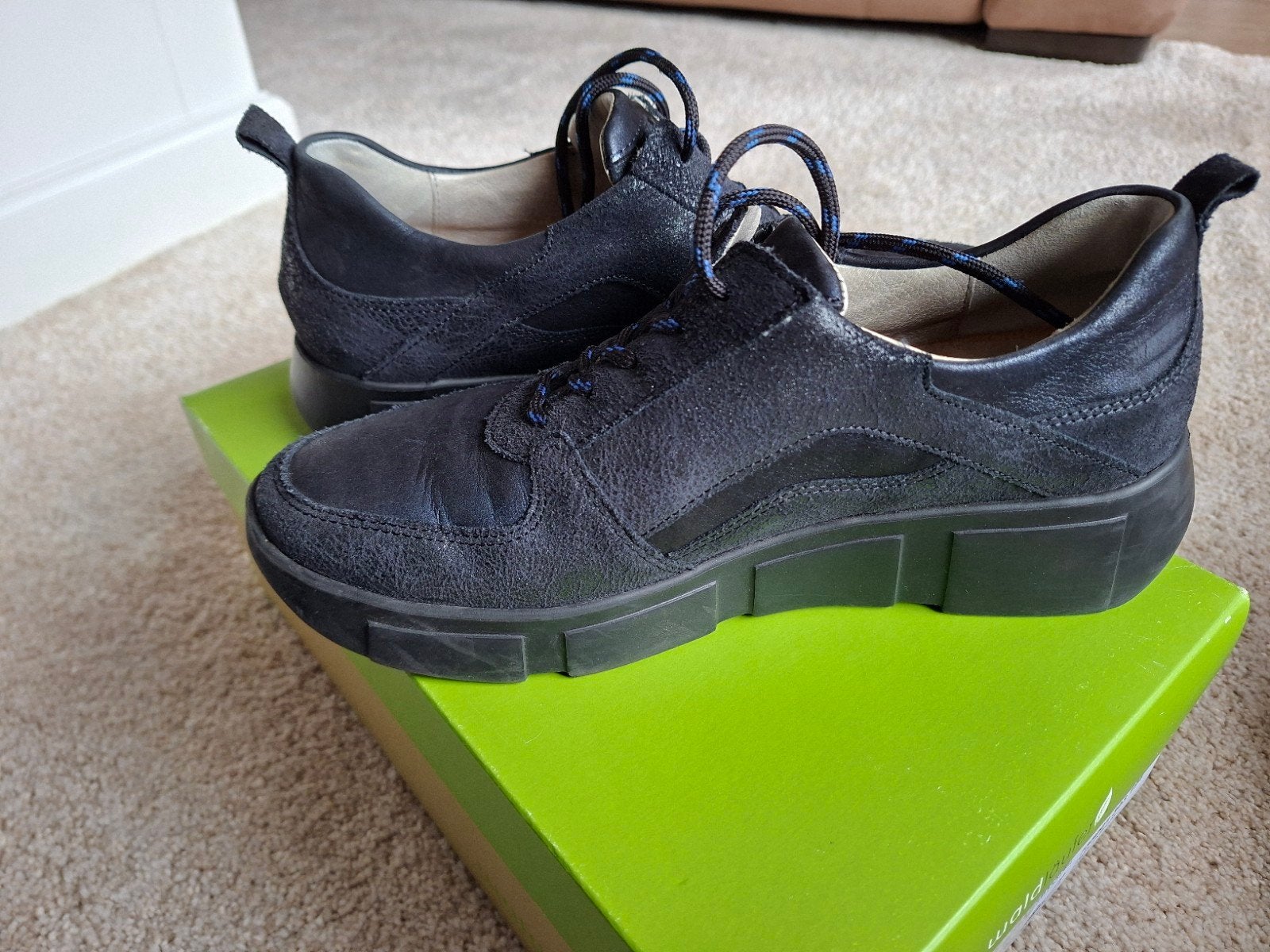 Blauw Waldlaufer veterschoenen maat 39, Kleding | Dames, Schoenen, Waldlaufer, Blauw, Ophalen of Verzenden, Sneakers of Gympen