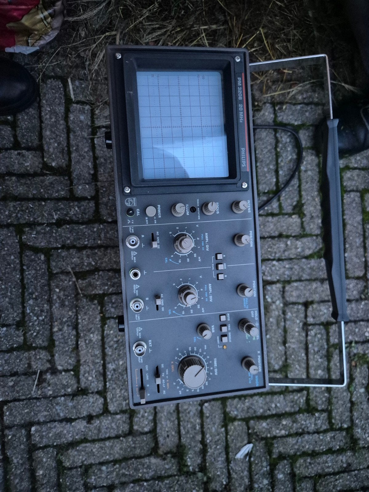 Philips PM3208 20 MHz Dual Channel Oscilloscope, Ophalen, Gebruikt, Overige meters