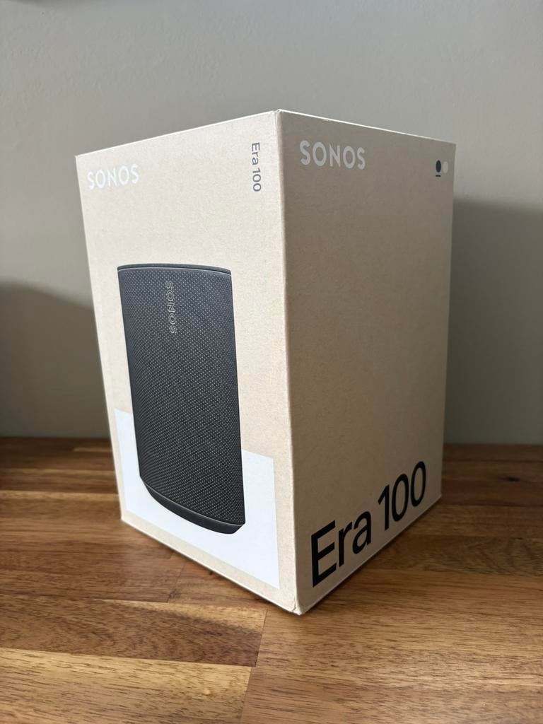 Sonos Era 100 Zwart nieuw in ongeopende doos