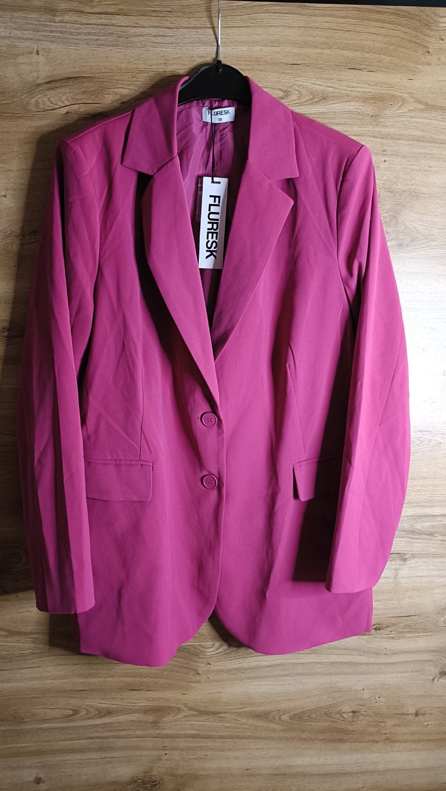 Fluresk Fuchsia Blazer Maat 38 Nieuw met kaartjes, Kleding | Dames, Nieuw, Ophalen of Verzenden, Jasje, Roze