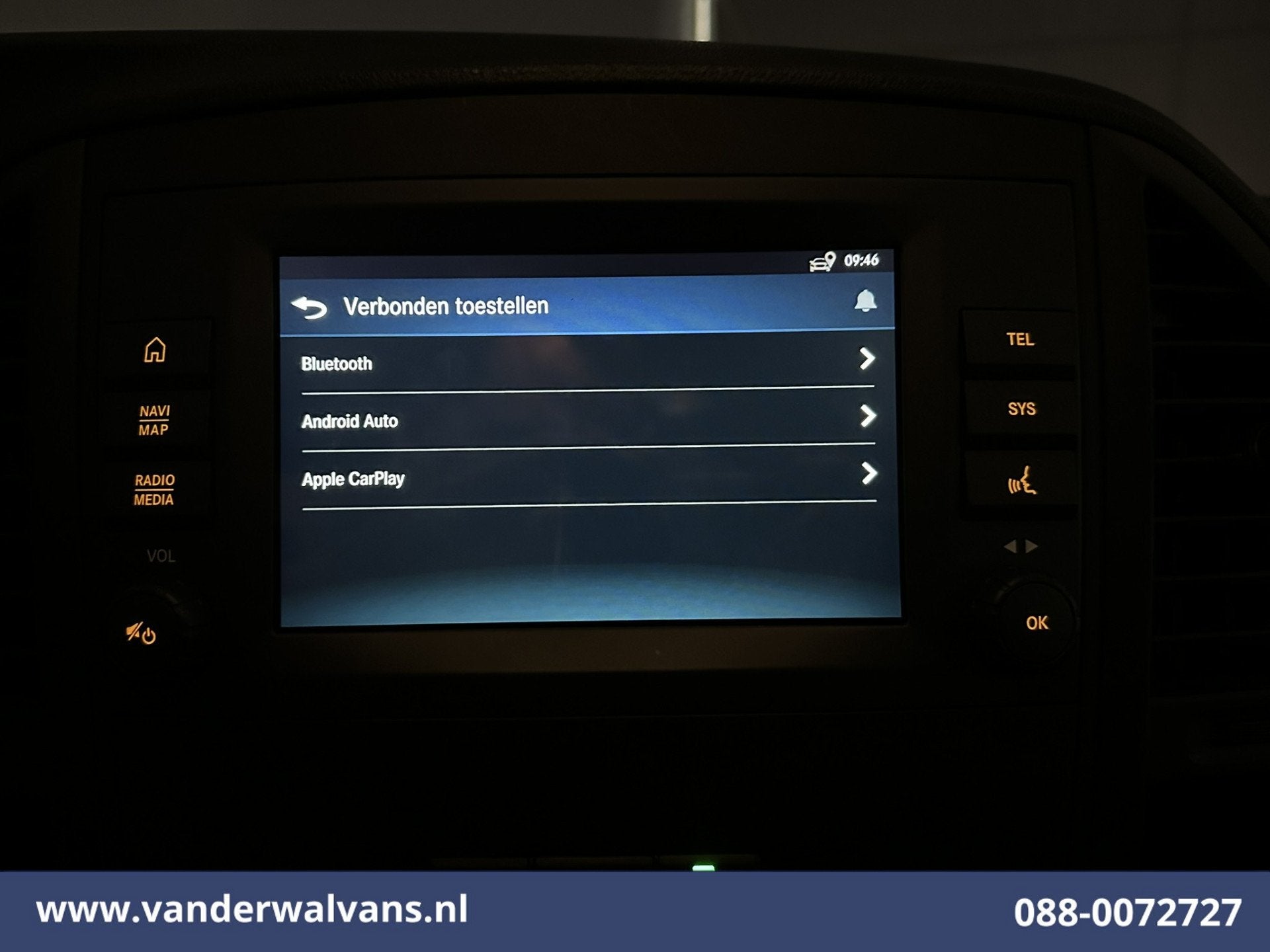 Mercedes-Benz Vito 116 CDI 164pk L2H1 Euro6 Airco | Camera |, Auto's, Gebruikt, 4 cilinders, 2000 kg, Wit