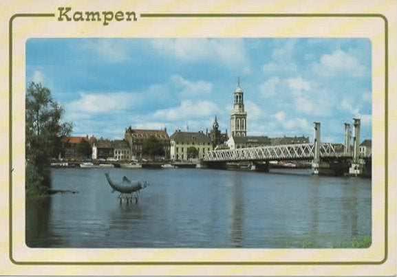 Kampen panorama, Verzenden, 1960 tot 1980, Ongelopen, Overijssel