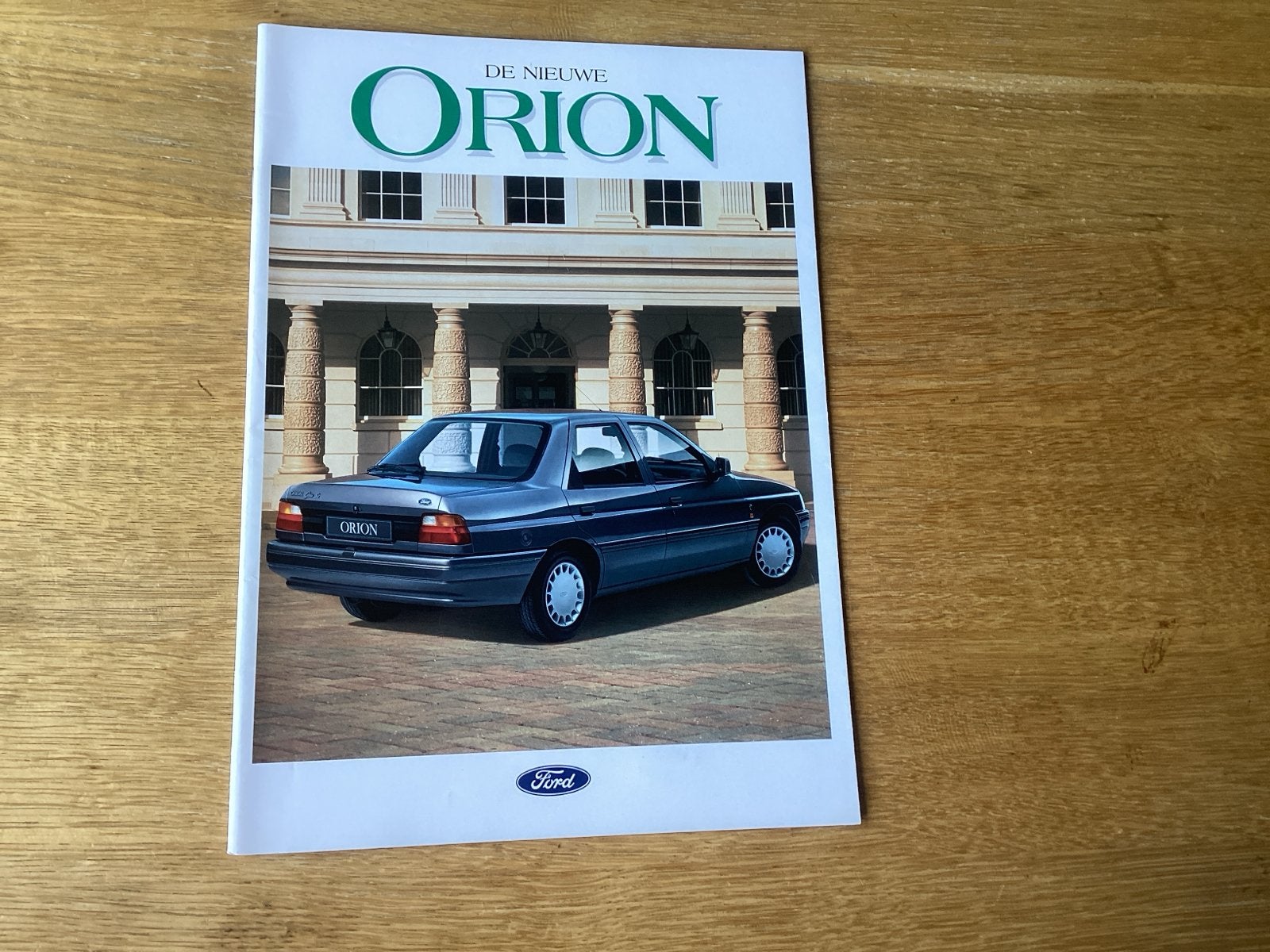 Ford Orion GL brochure - De Nieuwe Orion 1991, Ophalen of Verzenden, Zo goed als nieuw, Ford