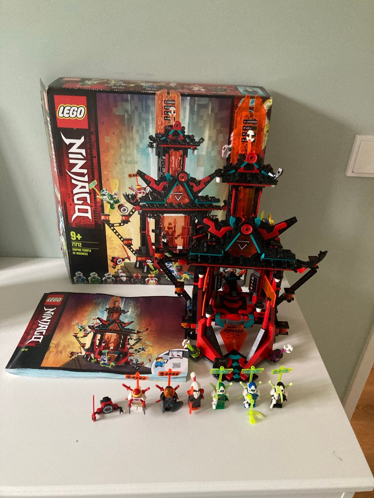 LEGO Ninjago 71712 Tempel van Waanzin, Ophalen of Verzenden, Zo goed als nieuw, Overige merken