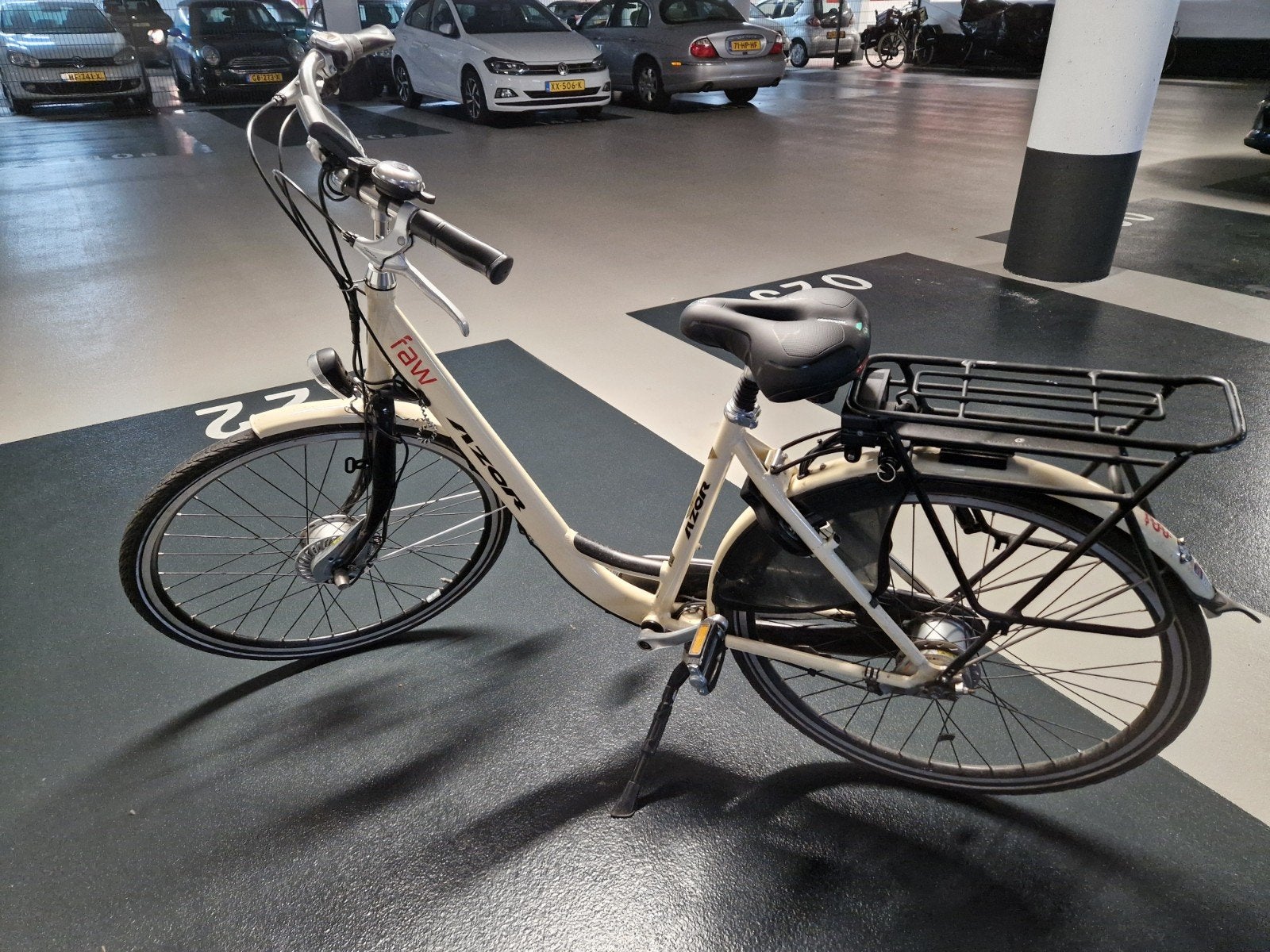 Azor Jersey E-bike 55cm - Comfortabel en Betrouwbaar, 51 tot 55 cm, Ophalen, Gebruikt, Minder dan 30 km per accu