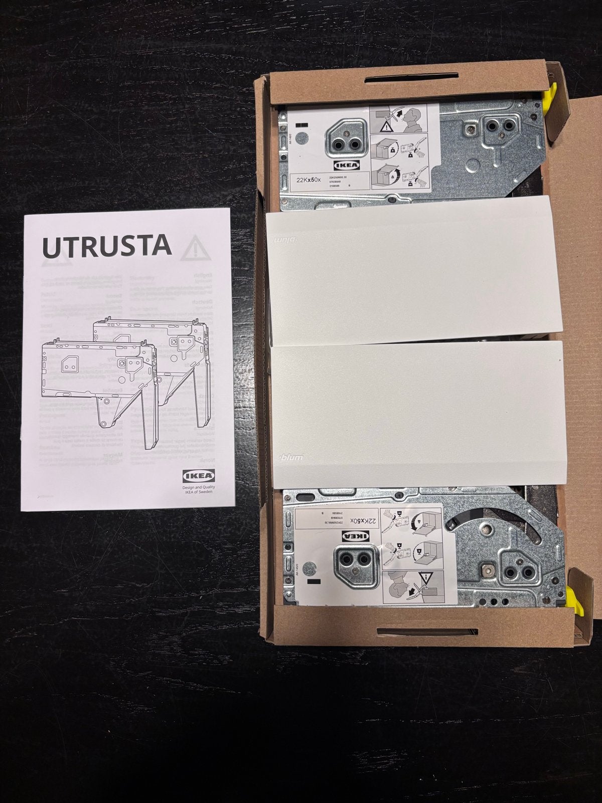 IKEA UTRUSTA Scharnieren voor Keukenkastjes (Nieuw), Overige typen, IKEA, Ophalen of Verzenden, Metaal