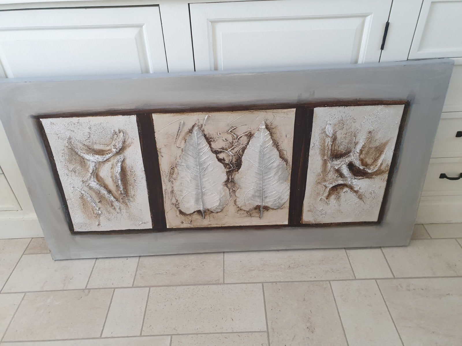 Canvas schilderij, Ophalen, Gebruikt, Schilderij, 50 tot 75 cm