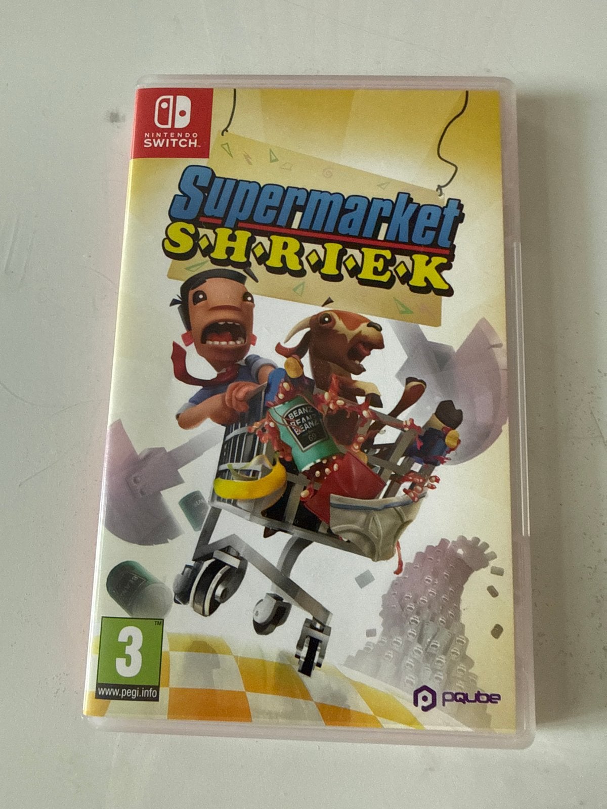Supermarket Shriek Nintendo Switch Game, Ophalen of Verzenden, Zo goed als nieuw