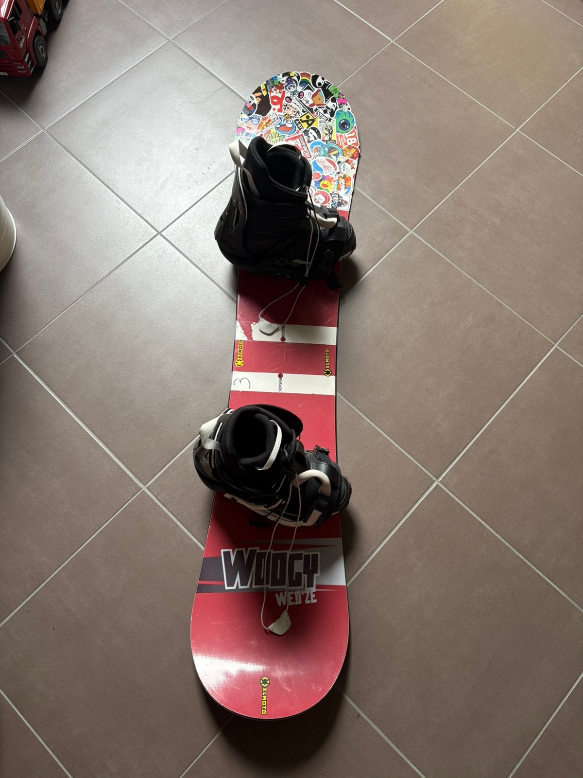 Snowboard set, Ophalen, Zo goed als nieuw, Board