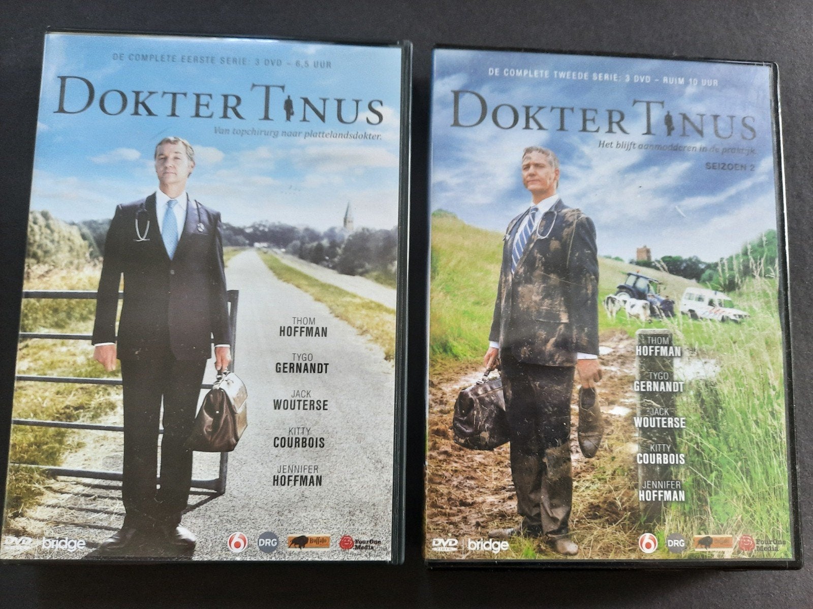 Dokter Tinus  serie 1 & 2    (  6 x dvd  ), Zo goed als nieuw, Vanaf 6 jaar, Drama, Seizoen 1