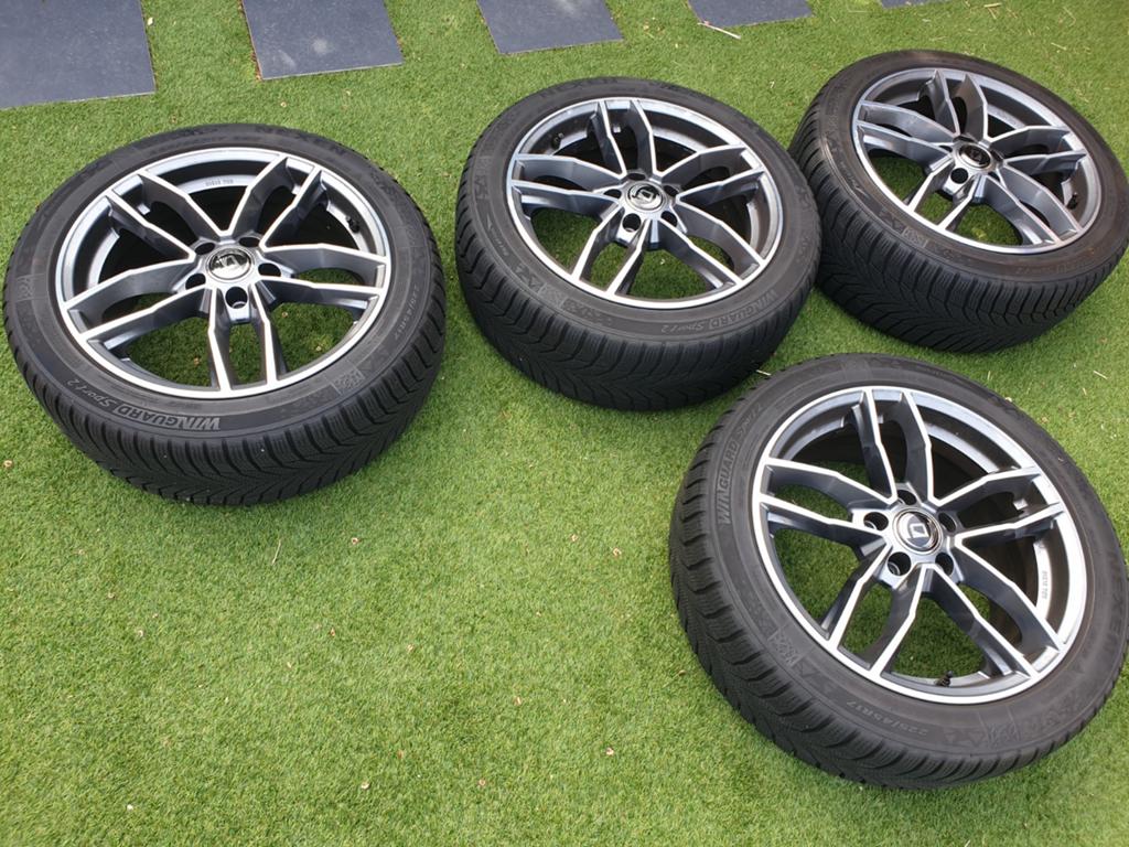 Diewe Alito Velgenset + banden 17 inch, Auto-onderdelen, Banden en Velgen, Ophalen, Gebruikt, 17 inch, All Season