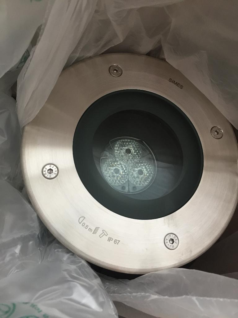 SIMES grondspot Miniring LED S.4953W.19 buiten/tuin NIEUW, Tuin en Terras, Buitenverlichting, Verzenden, Minder dan 50 watt, Nieuw