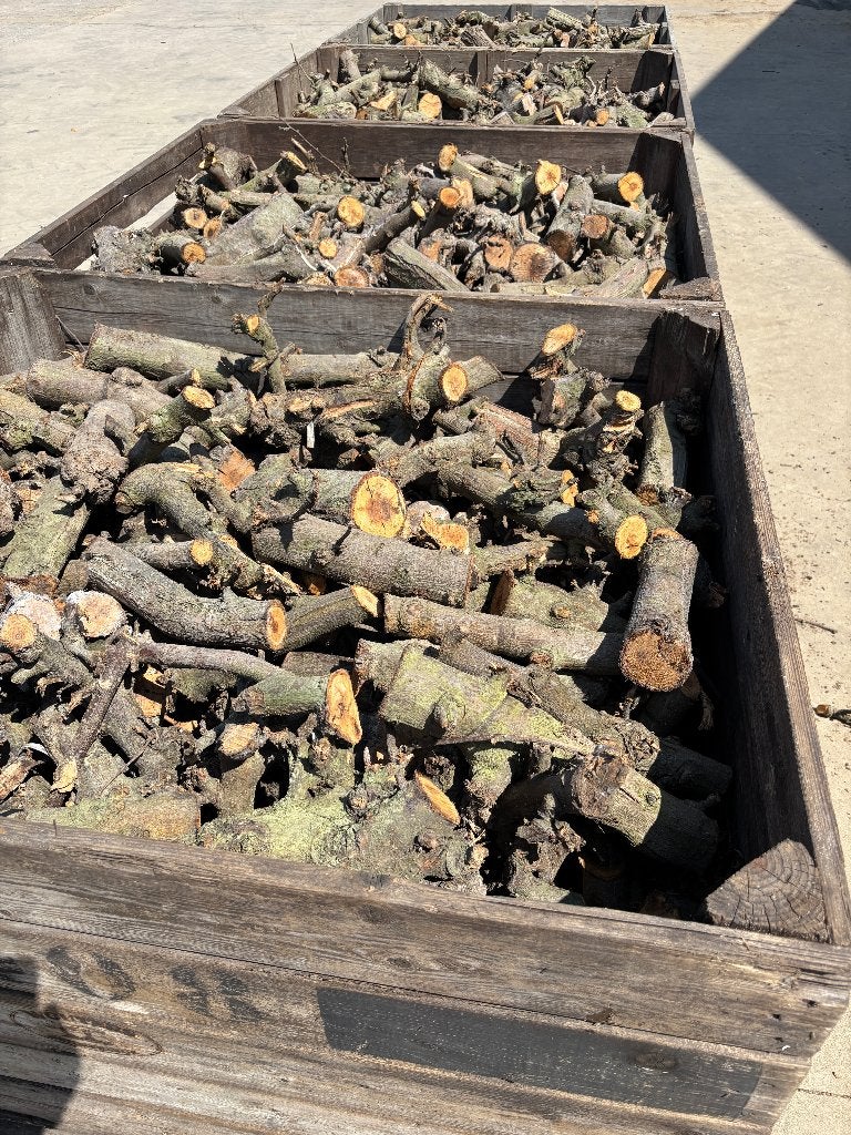 Stookhout, kachelhout, haardhout, brandhout appelstam DROOG, Tuin en Terras, 3 tot 6 m³, Ophalen, Overige houtsoorten, Blokken