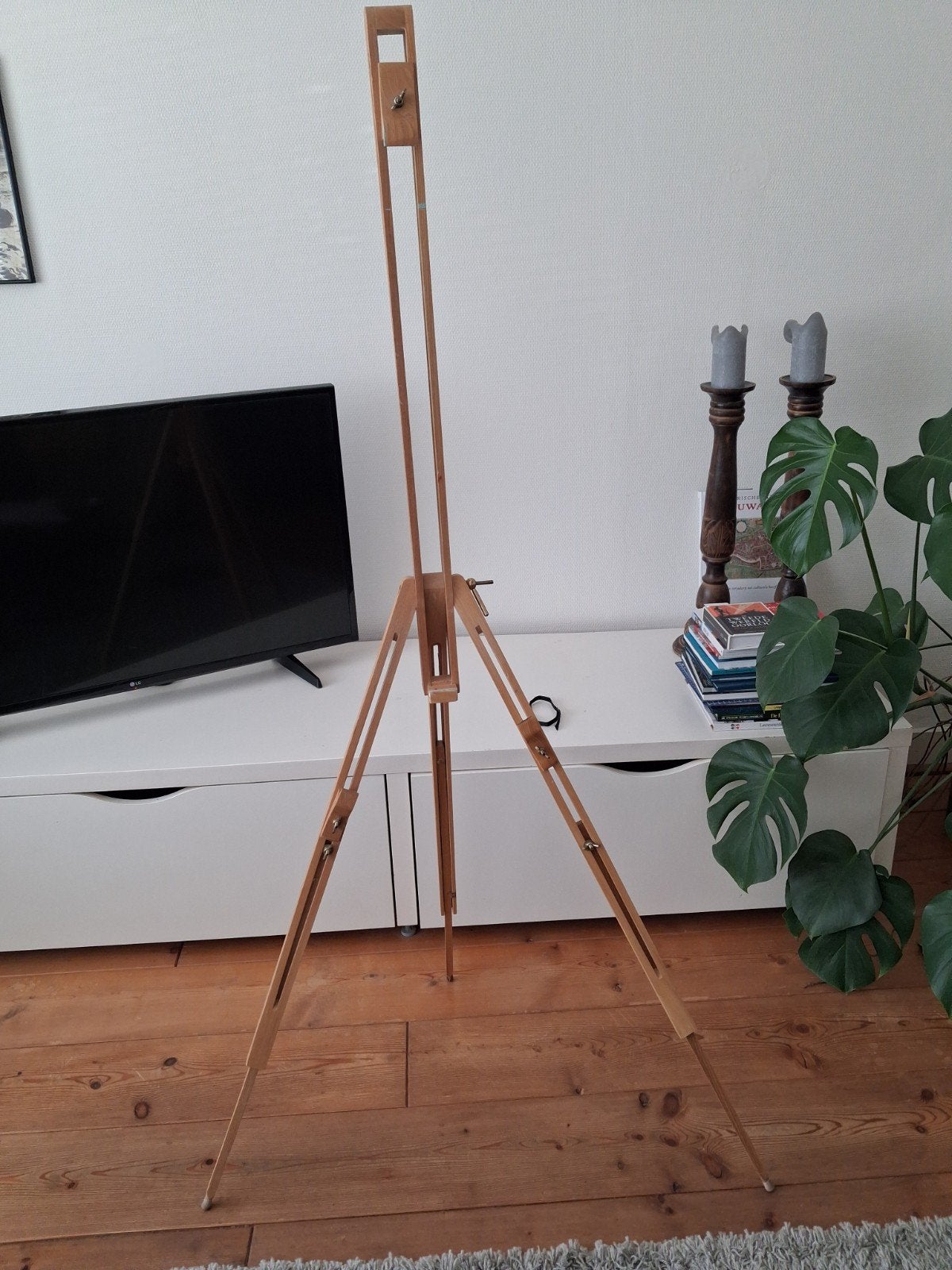 schildersezel van hout, Hobby en Vrije tijd, Schilderen, Ophalen, Gebruikt, Ezel