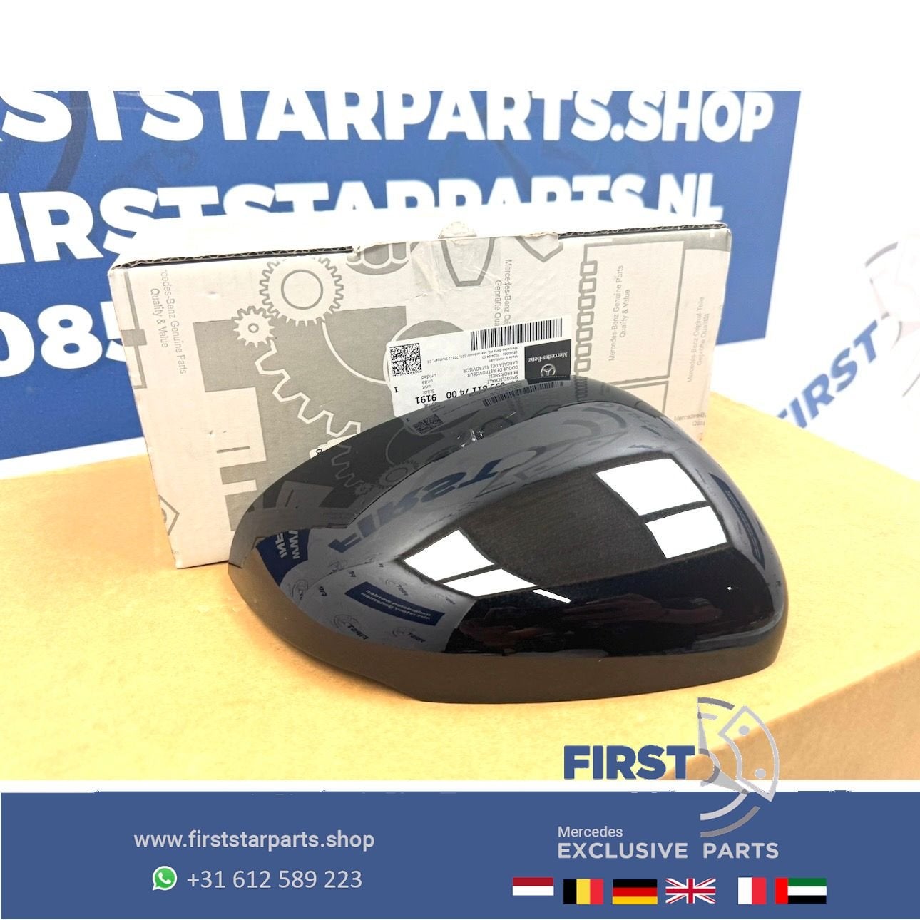 Mercedes spiegelkap W177 W118 H247 X247 W206 W236 W257 W214, Auto-onderdelen, Gebruikt, -, Ophalen of Verzenden, -