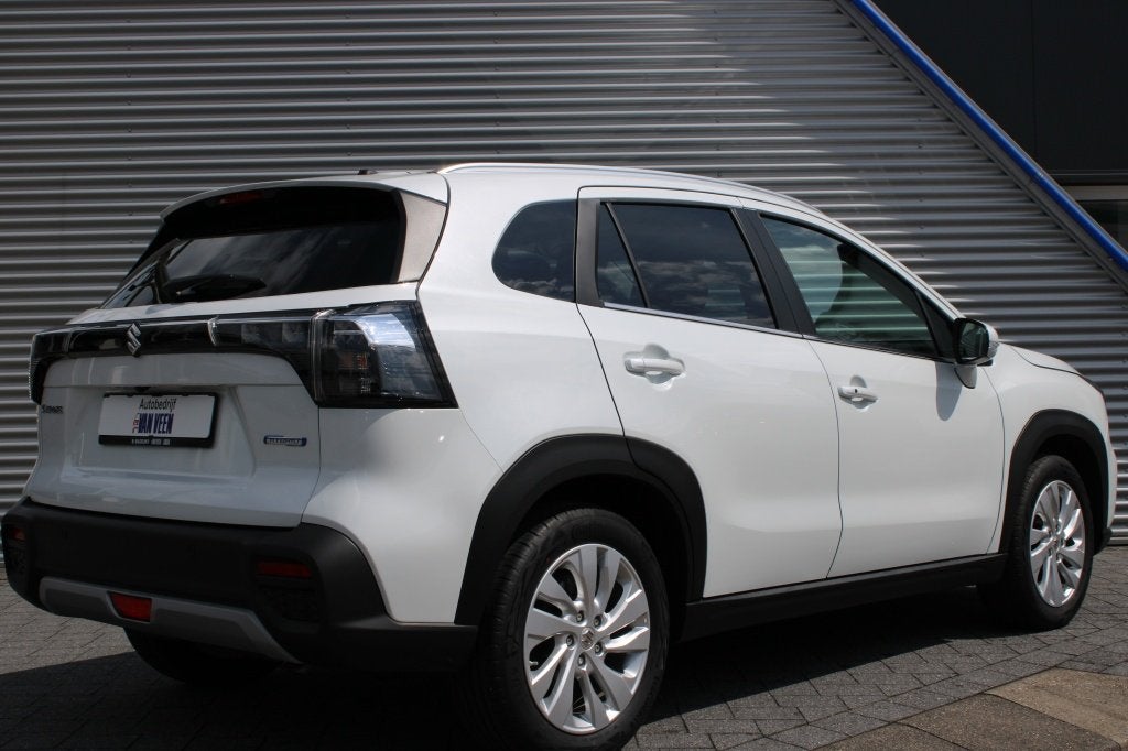 Suzuki S-Cross 1.4 Boosterjet Select Smart Hybrid | Navi | C, Auto's, Voorwielaandrijving, Stof, Gebruikt, Zwart