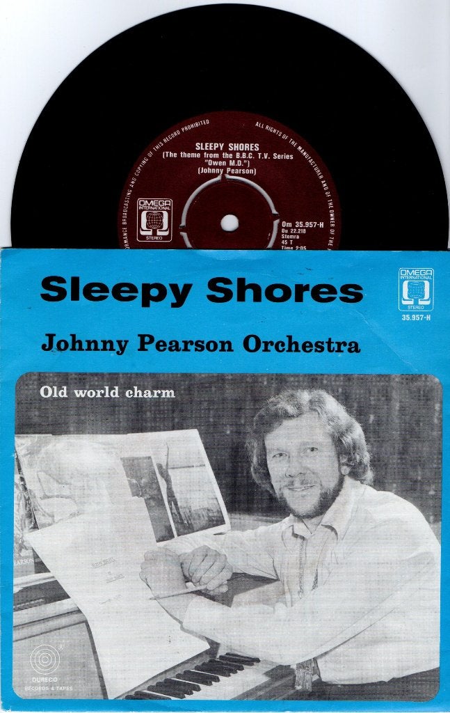 The Johnny Pearson Orchestra ‎– Sleepy Shores, Cd's en Dvd's, Ophalen of Verzenden, Zo goed als nieuw, 7 inch, Pop
