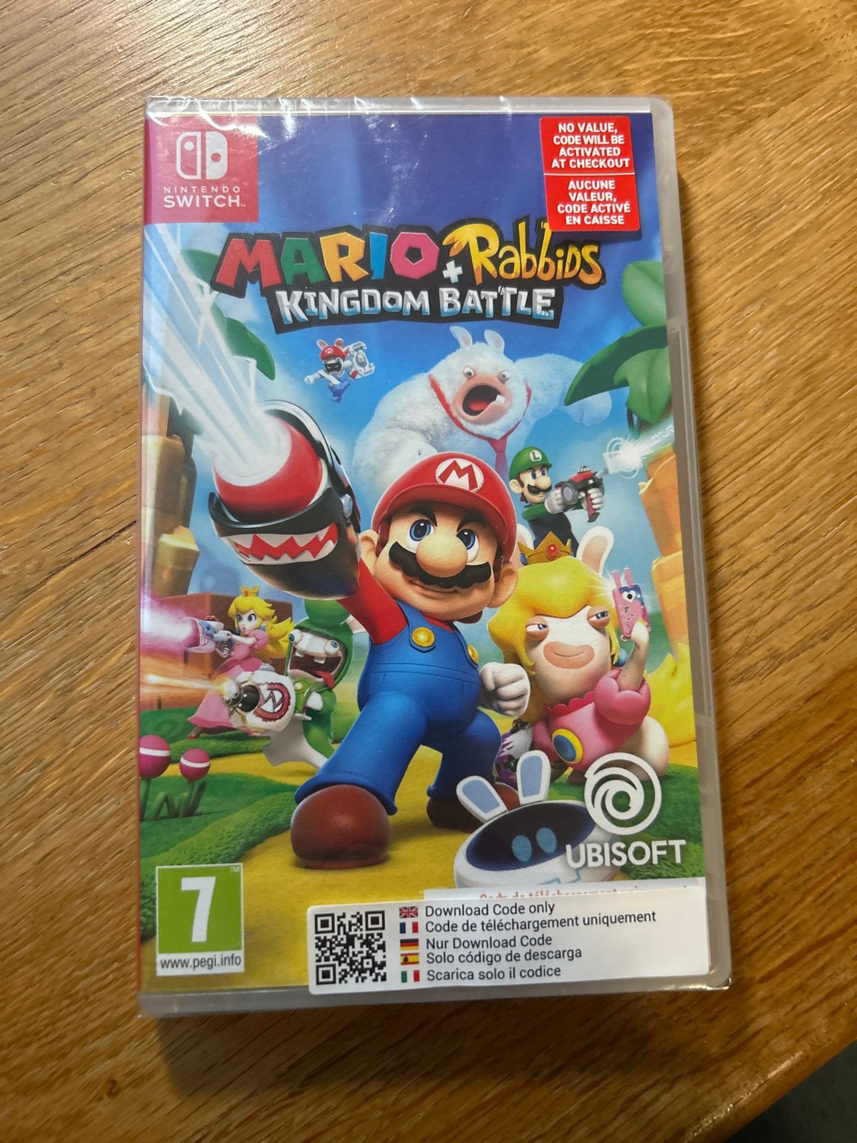 Mario + Rabbids Kingdom Battle Nintendo Switch Sealed, 1 speler, Nieuw, Ophalen of Verzenden, Strategie en Constructie