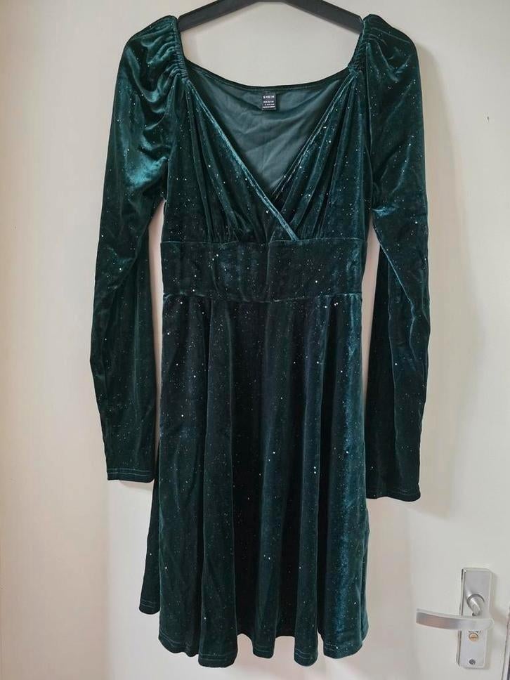 Feestjurk Cocktailjurk maat L 40 /42, Kleding | Dames, Jurken, Maat 38/40 (M), Nieuw, Ophalen of Verzenden, Knielengte