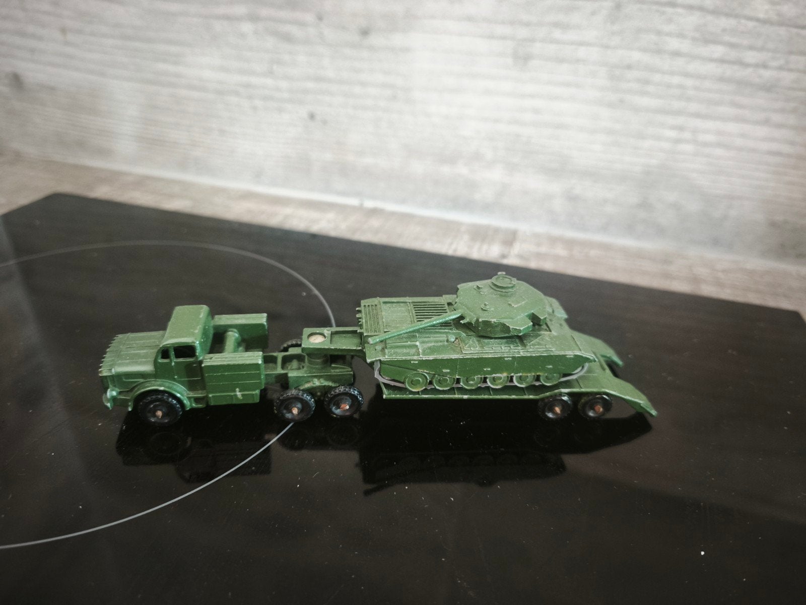 matchbox lesney tank trailer truck, Antiek en Kunst, Ophalen of Verzenden