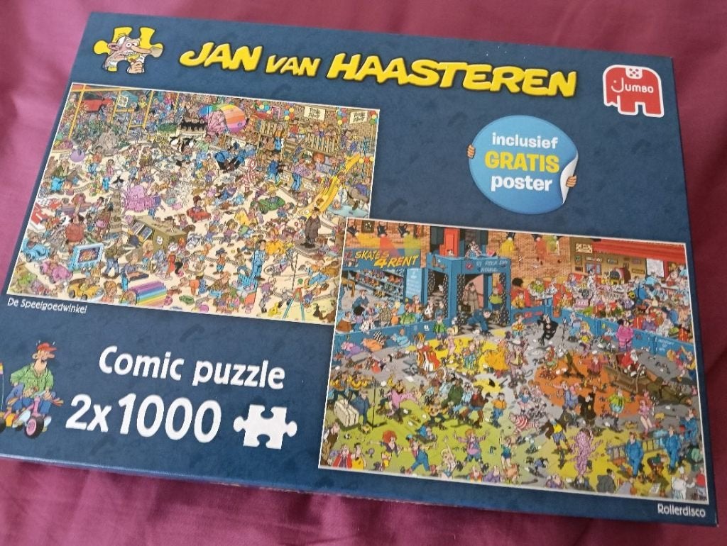 jan van haasteren puzzel, Ophalen, Meer dan 1500 stukjes, Zo goed als nieuw, Legpuzzel