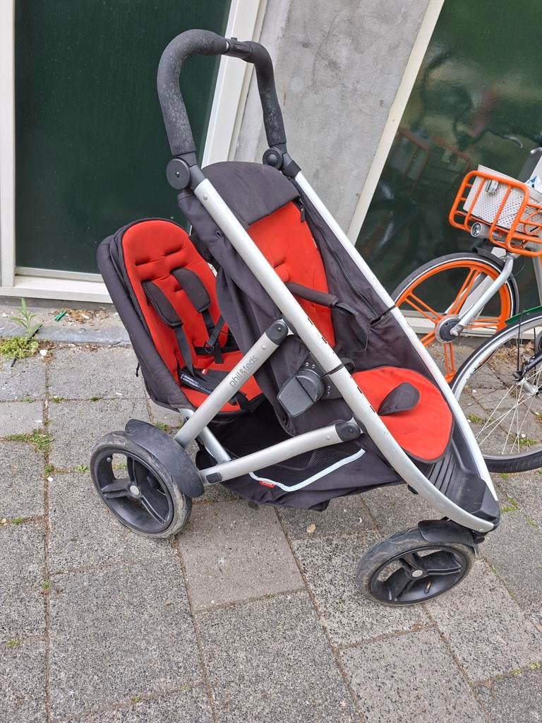 Phil&Teds Duowagen - Ideaal voor twee kinderen, Kinderen en Baby's, Kinderwagens en Combinaties, Gebruikt, Kinderwagen, Overige merken