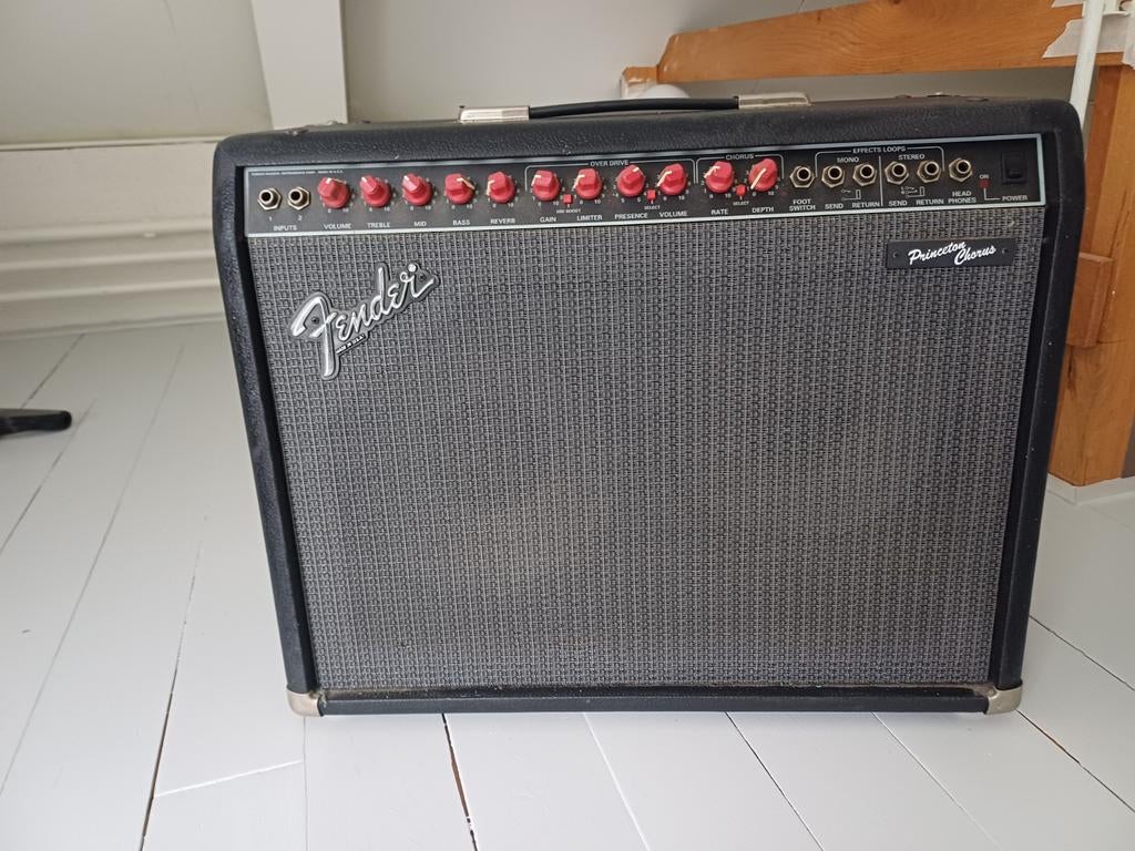 Fender Princeton Chorus gitaarversterker, Ophalen of Verzenden, Gebruikt, Gitaar, 50 tot 100 watt
