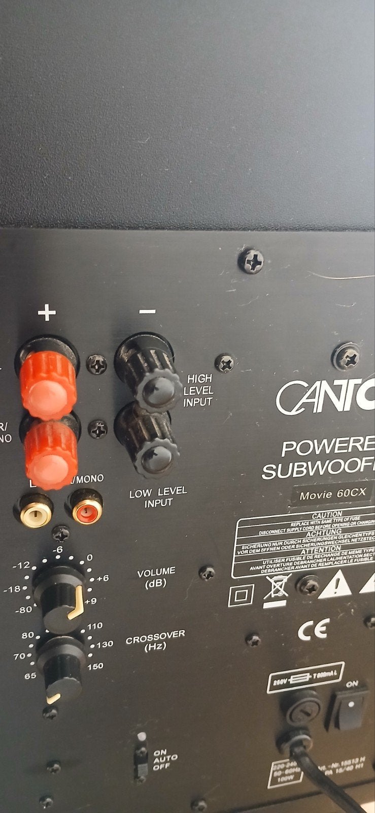 Canton 5.1 set, Gebruikt, 70 watt of meer, 5.1-systeem, Overige spelers